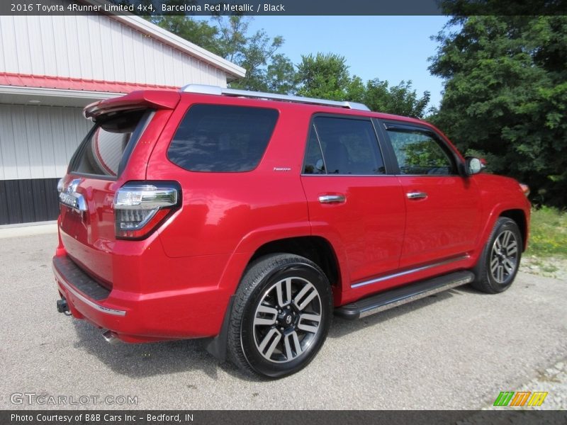 Barcelona Red Metallic / Black 2016 Toyota 4Runner Limited 4x4