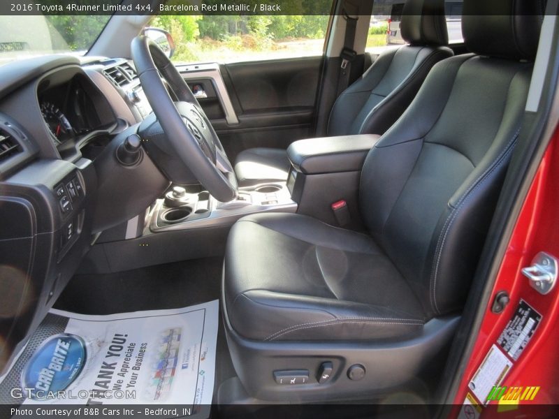Barcelona Red Metallic / Black 2016 Toyota 4Runner Limited 4x4