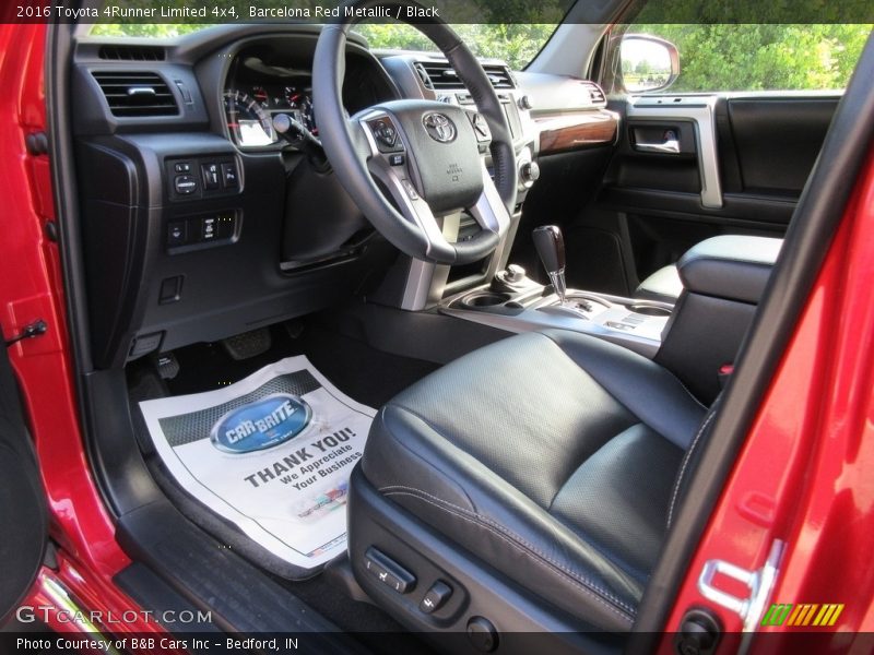 Barcelona Red Metallic / Black 2016 Toyota 4Runner Limited 4x4