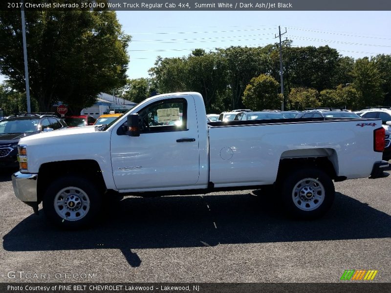 Summit White / Dark Ash/Jet Black 2017 Chevrolet Silverado 3500HD Work Truck Regular Cab 4x4