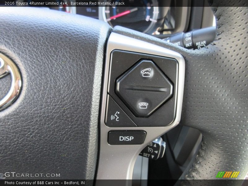Barcelona Red Metallic / Black 2016 Toyota 4Runner Limited 4x4