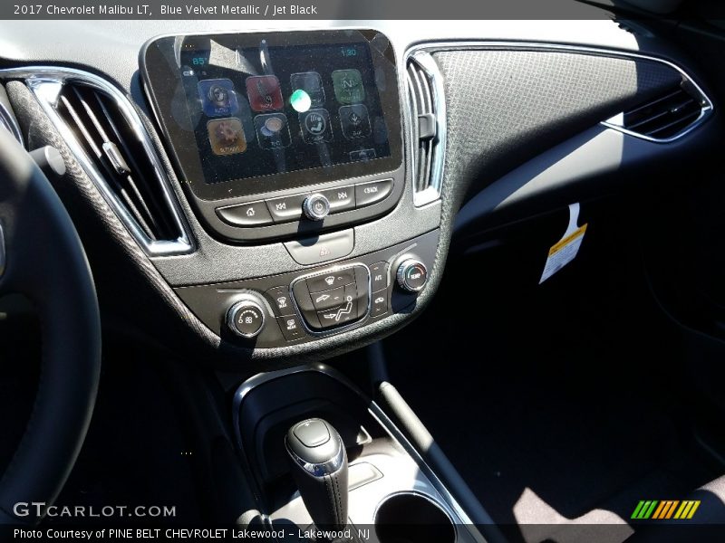 Blue Velvet Metallic / Jet Black 2017 Chevrolet Malibu LT