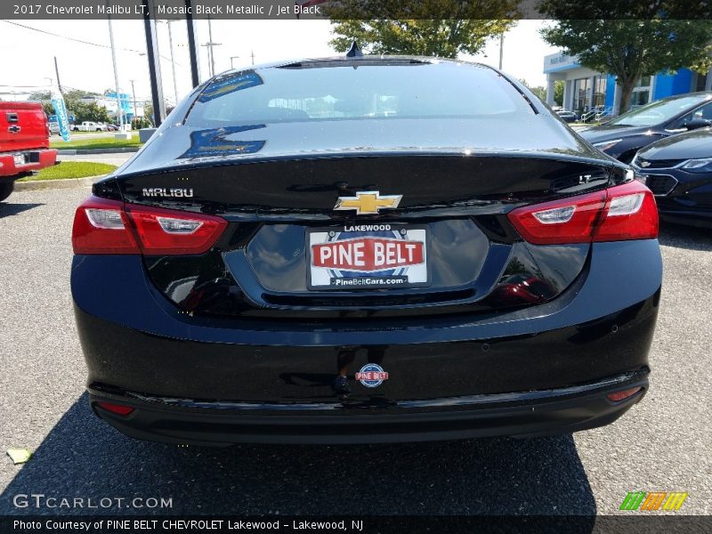 Mosaic Black Metallic / Jet Black 2017 Chevrolet Malibu LT