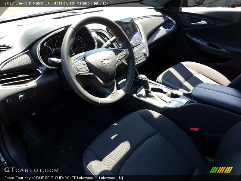 Mosaic Black Metallic / Jet Black 2017 Chevrolet Malibu LT