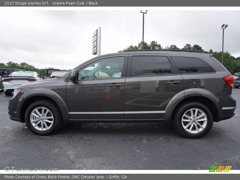 Granite Pearl-Coat / Black 2017 Dodge Journey SXT