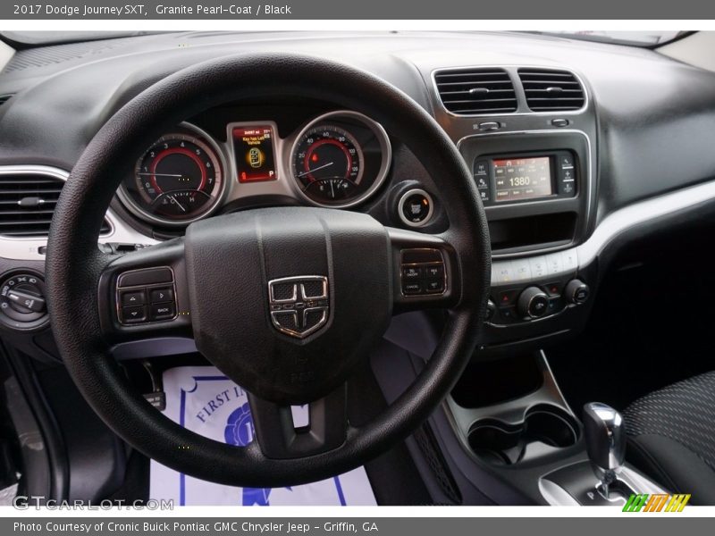 Granite Pearl-Coat / Black 2017 Dodge Journey SXT