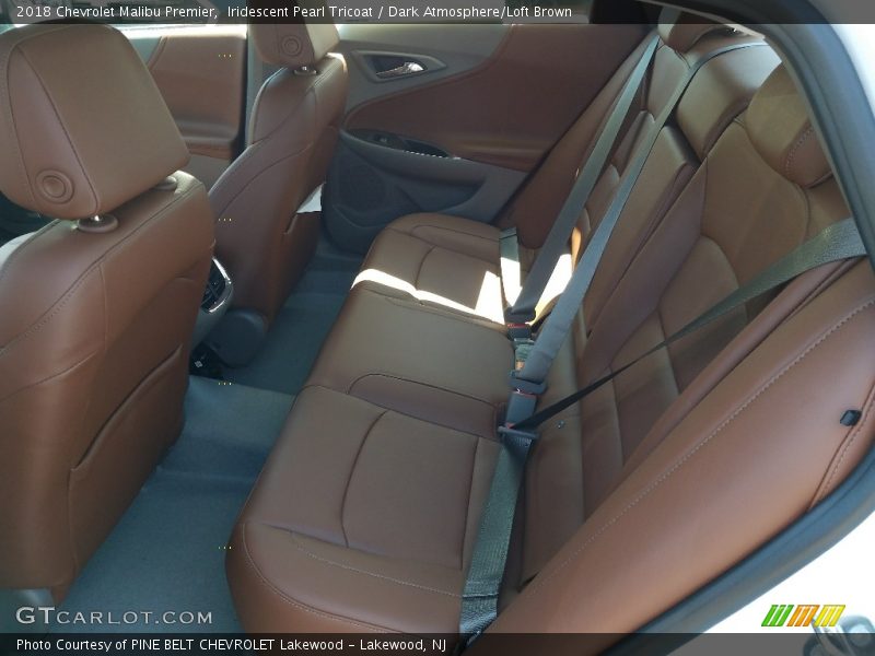 Iridescent Pearl Tricoat / Dark Atmosphere/Loft Brown 2018 Chevrolet Malibu Premier