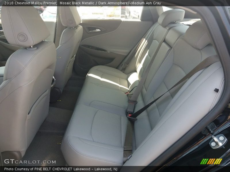 Mosaic Black Metallic / Dark Atmosphere/­Medium Ash Gray 2018 Chevrolet Malibu Premier