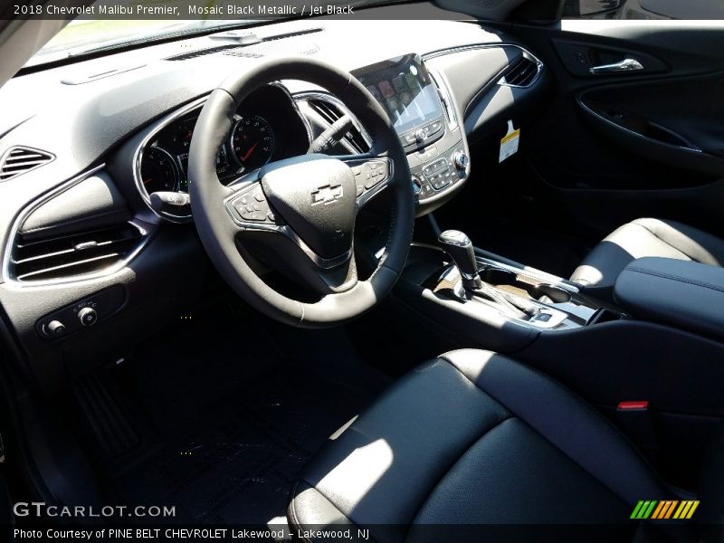 Mosaic Black Metallic / Jet Black 2018 Chevrolet Malibu Premier