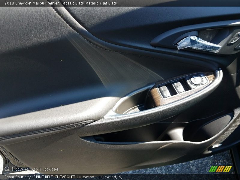 Mosaic Black Metallic / Jet Black 2018 Chevrolet Malibu Premier