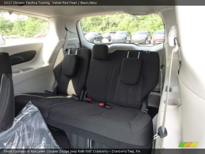 Velvet Red Pearl / Black/Alloy 2017 Chrysler Pacifica Touring