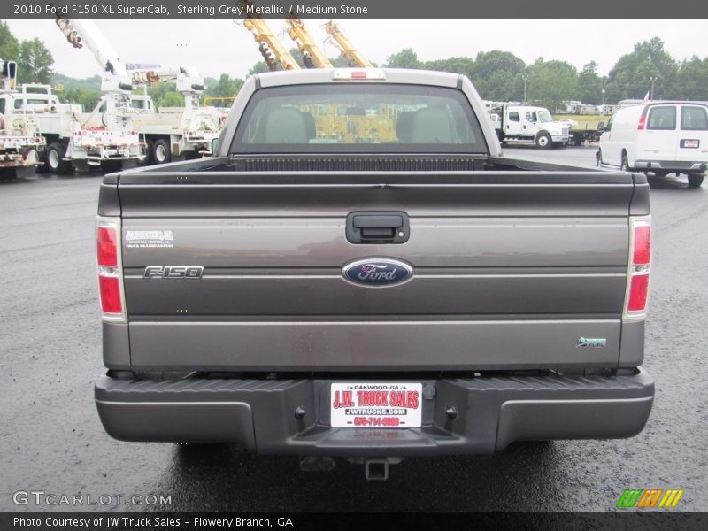 Sterling Grey Metallic / Medium Stone 2010 Ford F150 XL SuperCab