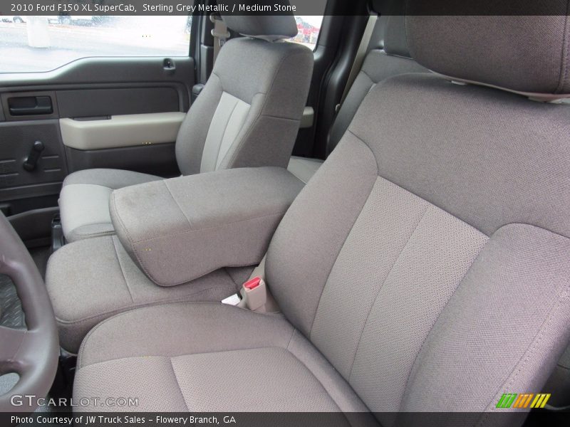Sterling Grey Metallic / Medium Stone 2010 Ford F150 XL SuperCab