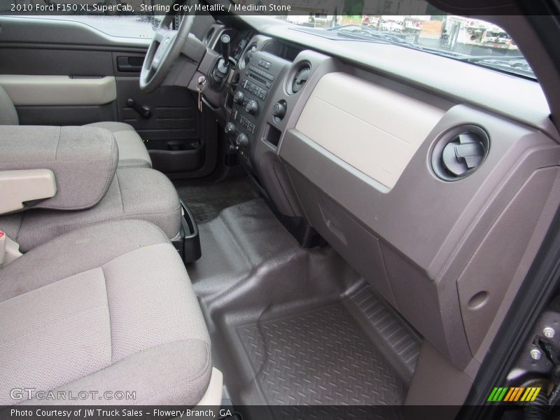 Sterling Grey Metallic / Medium Stone 2010 Ford F150 XL SuperCab
