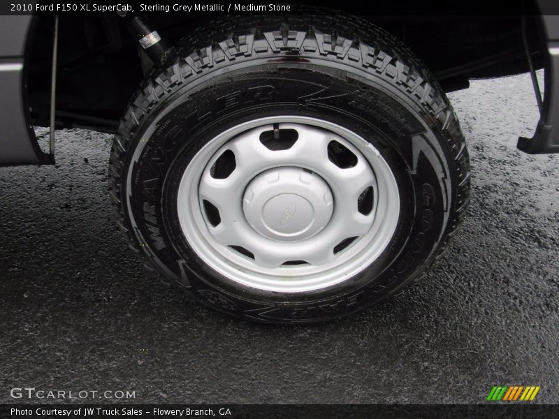 Sterling Grey Metallic / Medium Stone 2010 Ford F150 XL SuperCab