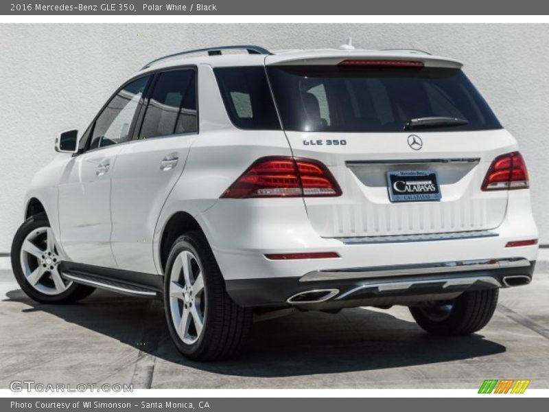Polar White / Black 2016 Mercedes-Benz GLE 350
