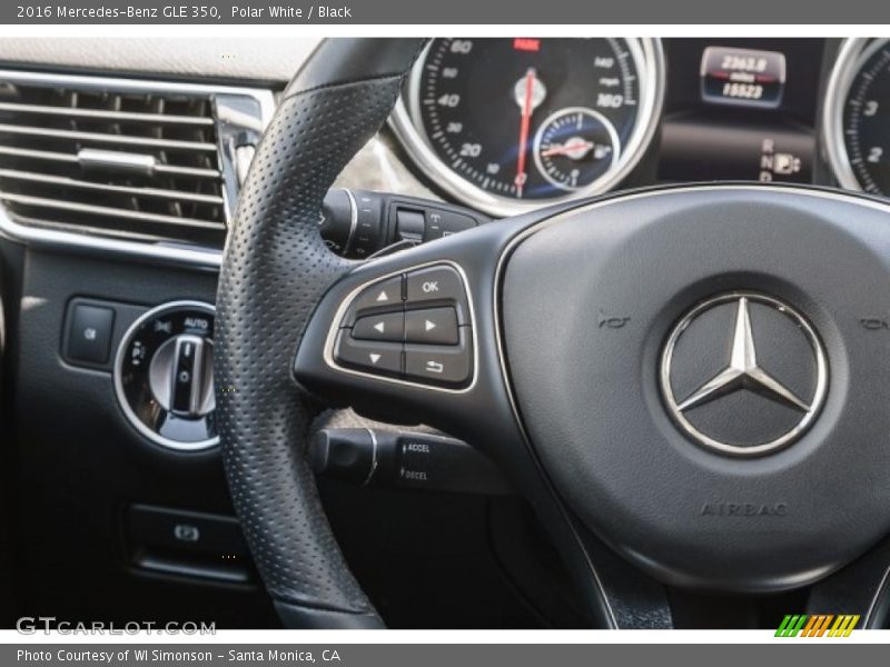 Polar White / Black 2016 Mercedes-Benz GLE 350