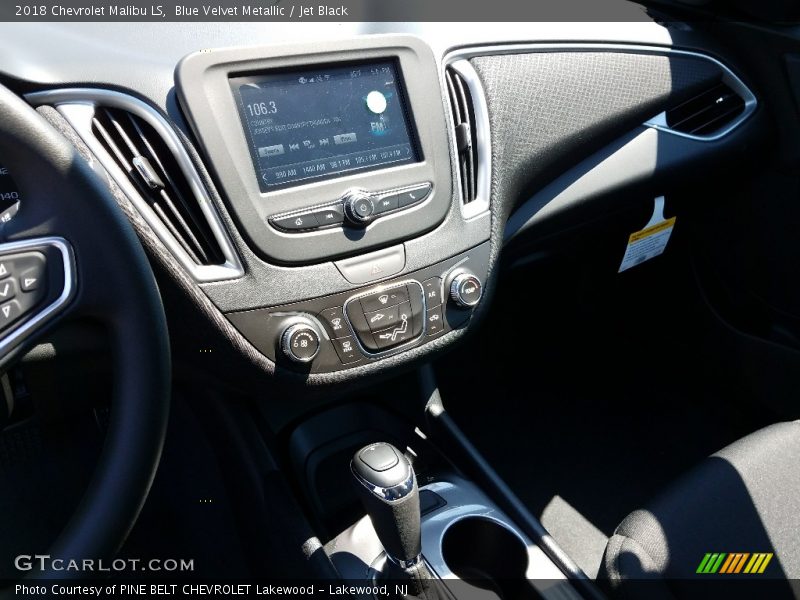 Blue Velvet Metallic / Jet Black 2018 Chevrolet Malibu LS
