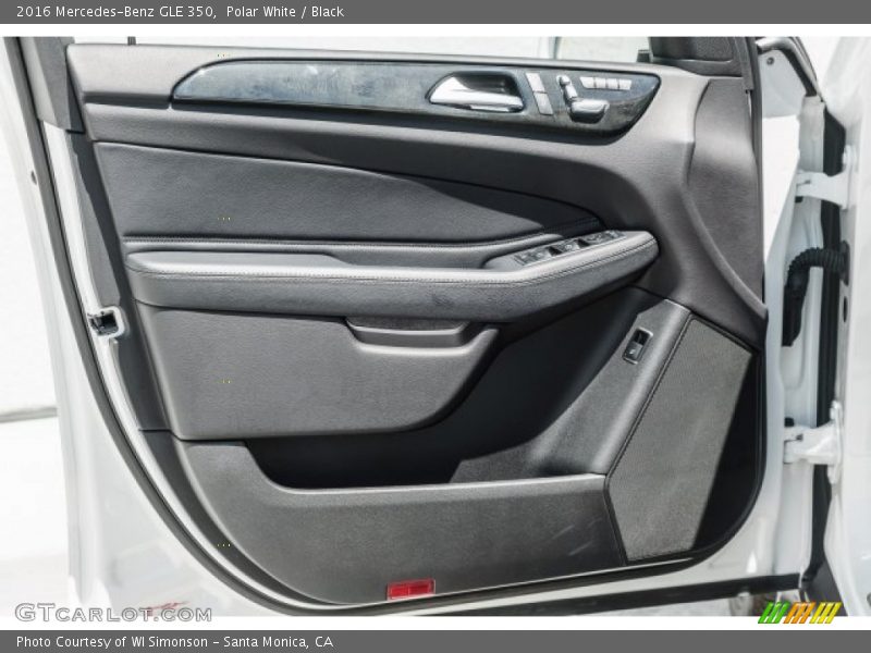 Polar White / Black 2016 Mercedes-Benz GLE 350