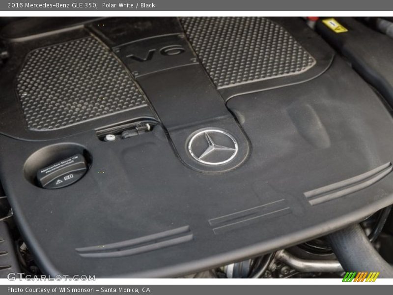 Polar White / Black 2016 Mercedes-Benz GLE 350