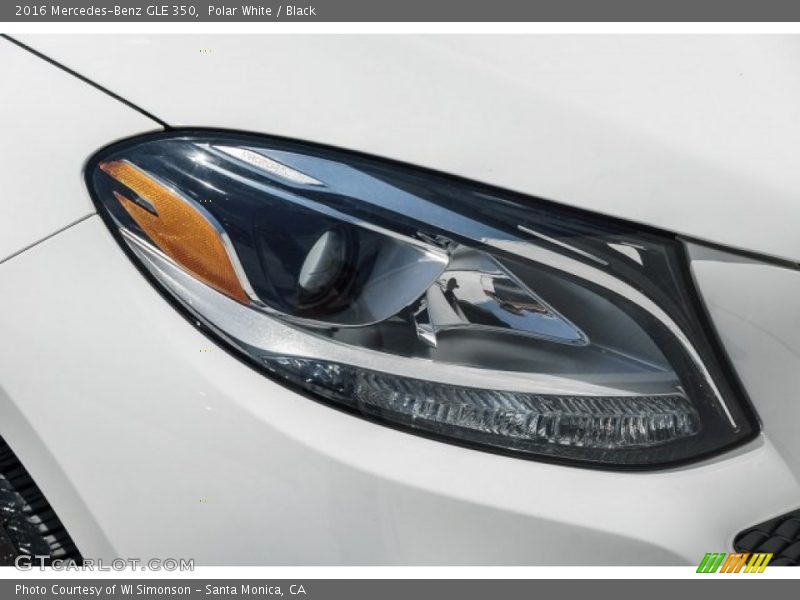 Polar White / Black 2016 Mercedes-Benz GLE 350