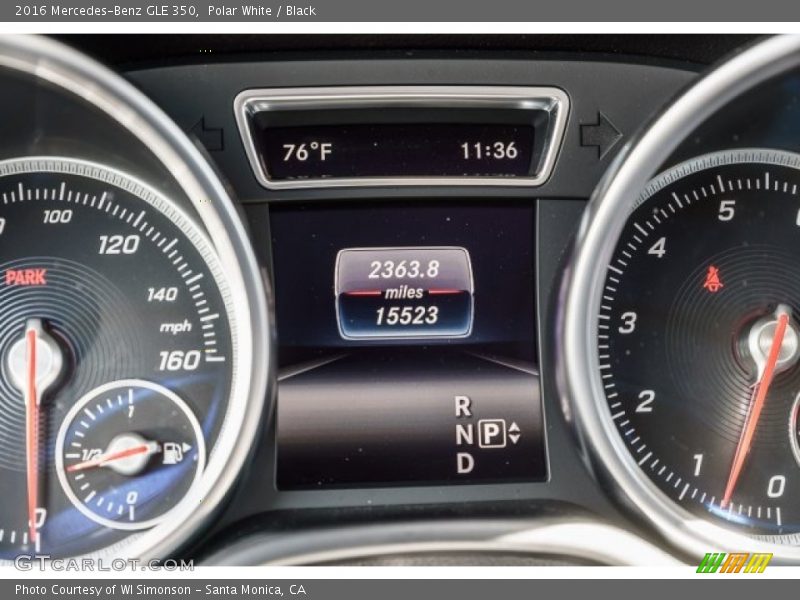 Polar White / Black 2016 Mercedes-Benz GLE 350