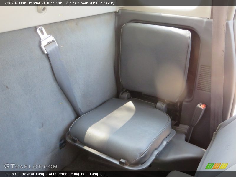 Alpine Green Metallic / Gray 2002 Nissan Frontier XE King Cab