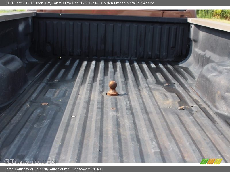 Golden Bronze Metallic / Adobe 2011 Ford F350 Super Duty Lariat Crew Cab 4x4 Dually