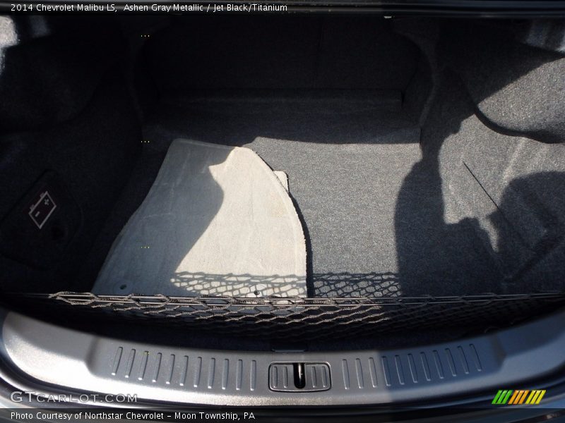 Ashen Gray Metallic / Jet Black/Titanium 2014 Chevrolet Malibu LS