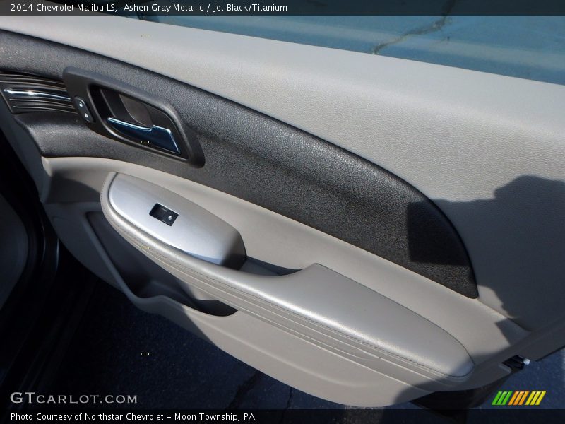 Ashen Gray Metallic / Jet Black/Titanium 2014 Chevrolet Malibu LS