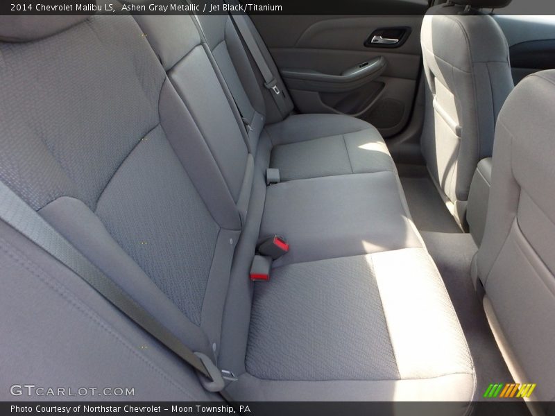 Ashen Gray Metallic / Jet Black/Titanium 2014 Chevrolet Malibu LS