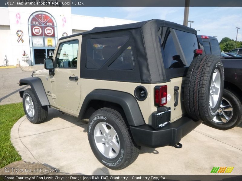 Gobi / Black 2017 Jeep Wrangler Sport 4x4
