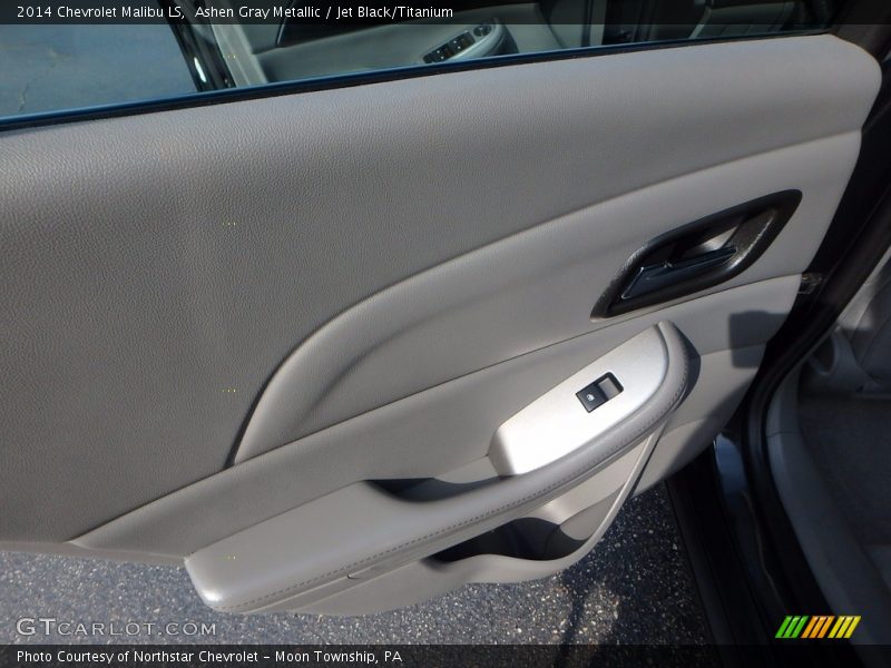 Ashen Gray Metallic / Jet Black/Titanium 2014 Chevrolet Malibu LS