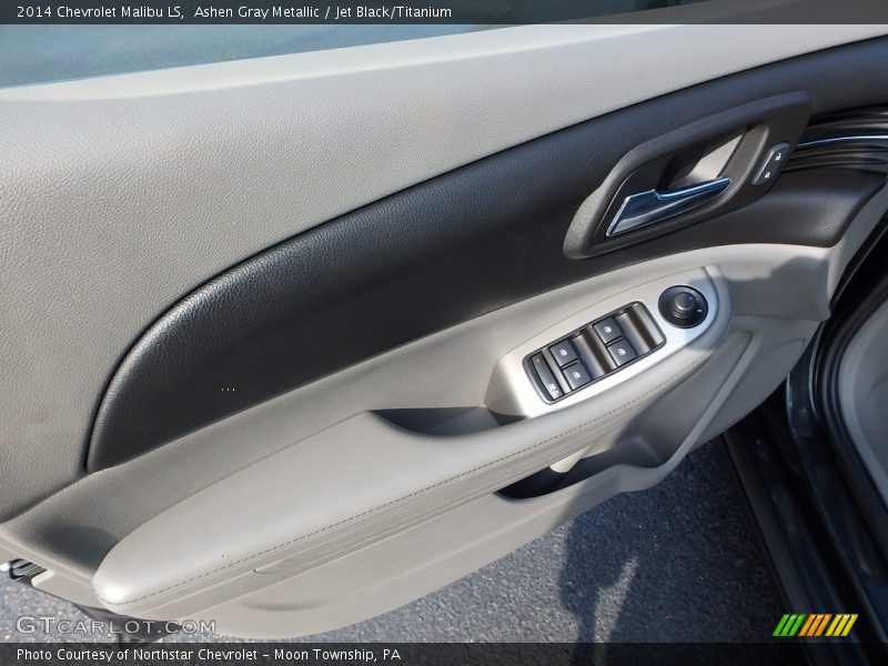 Ashen Gray Metallic / Jet Black/Titanium 2014 Chevrolet Malibu LS