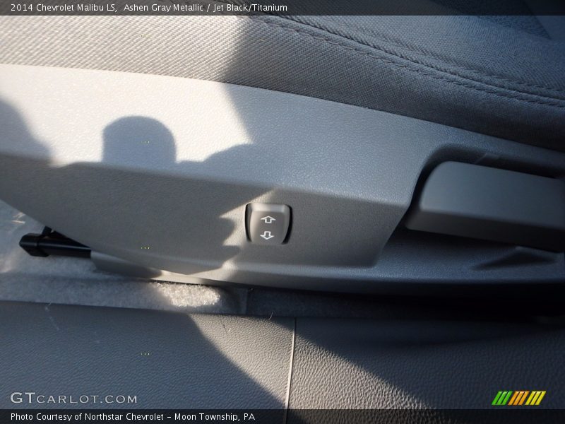 Ashen Gray Metallic / Jet Black/Titanium 2014 Chevrolet Malibu LS