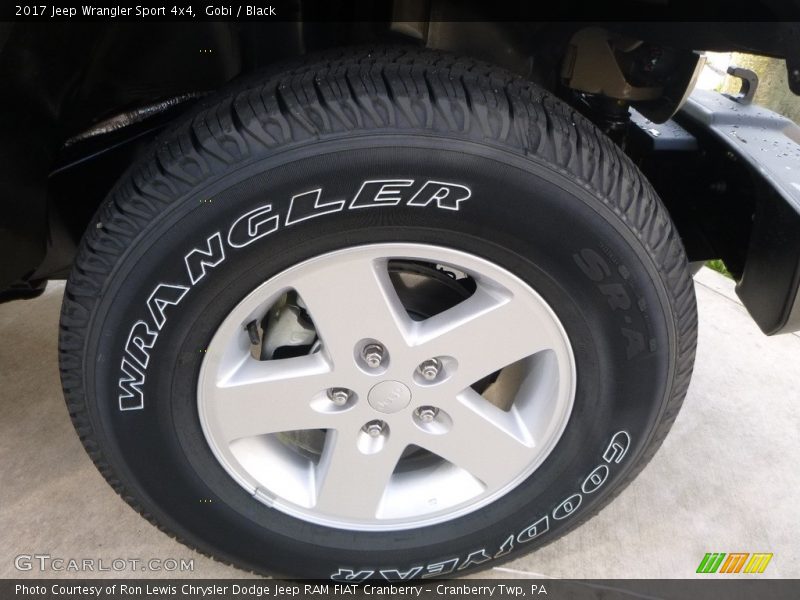 Gobi / Black 2017 Jeep Wrangler Sport 4x4