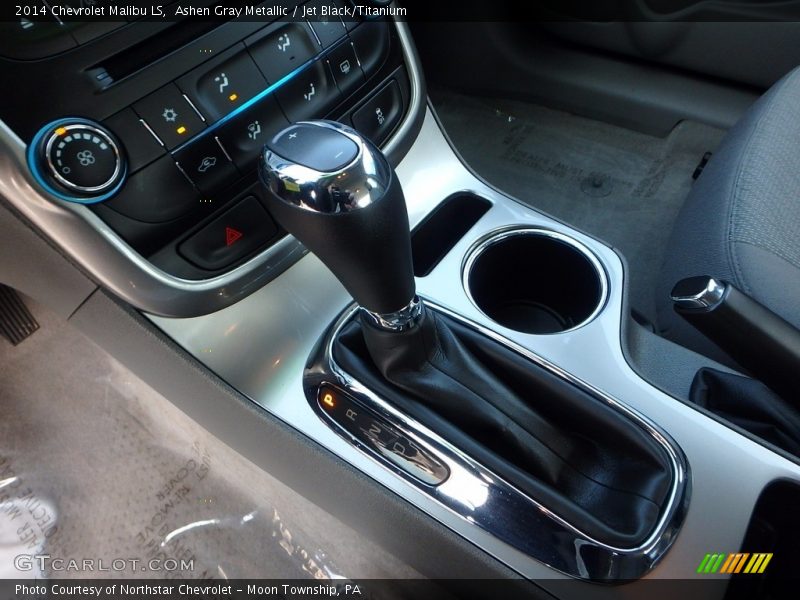 Ashen Gray Metallic / Jet Black/Titanium 2014 Chevrolet Malibu LS