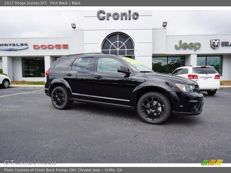 Pitch Black / Black 2017 Dodge Journey SXT