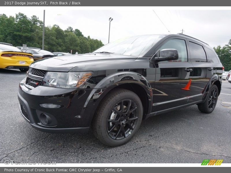 Pitch Black / Black 2017 Dodge Journey SXT