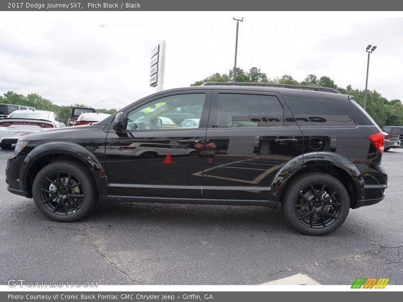 Pitch Black / Black 2017 Dodge Journey SXT