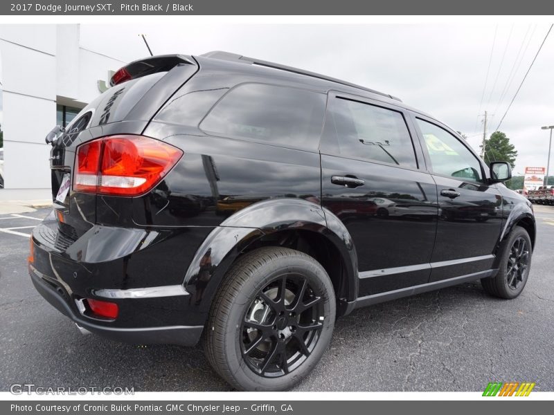 Pitch Black / Black 2017 Dodge Journey SXT