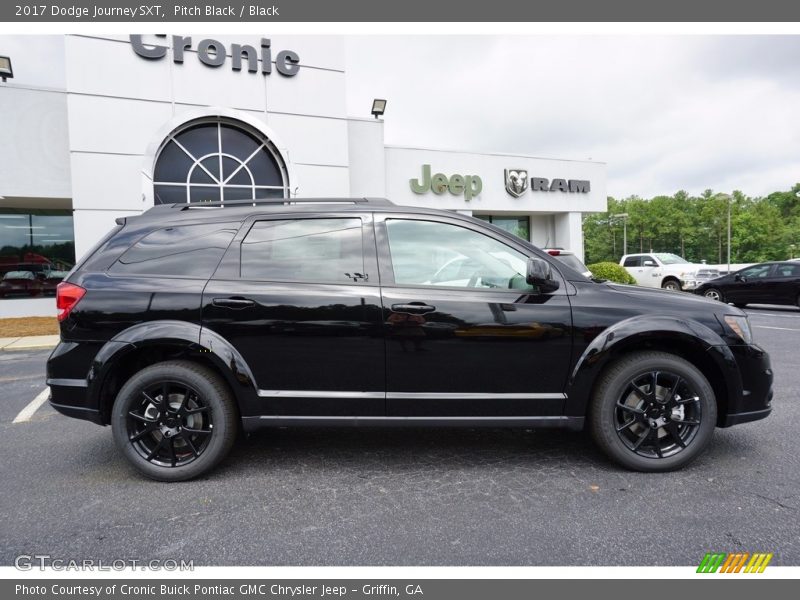 Pitch Black / Black 2017 Dodge Journey SXT