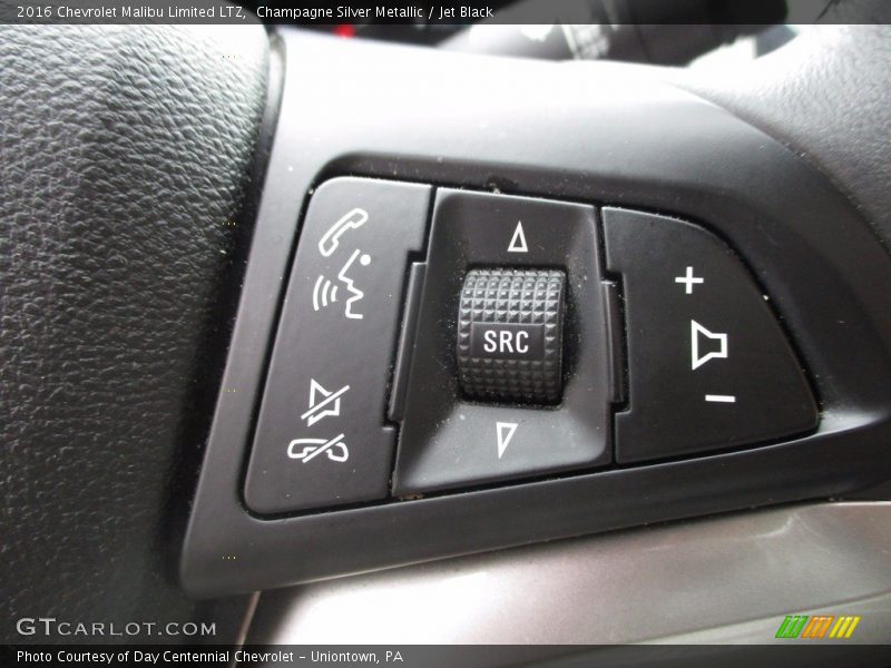 Champagne Silver Metallic / Jet Black 2016 Chevrolet Malibu Limited LTZ