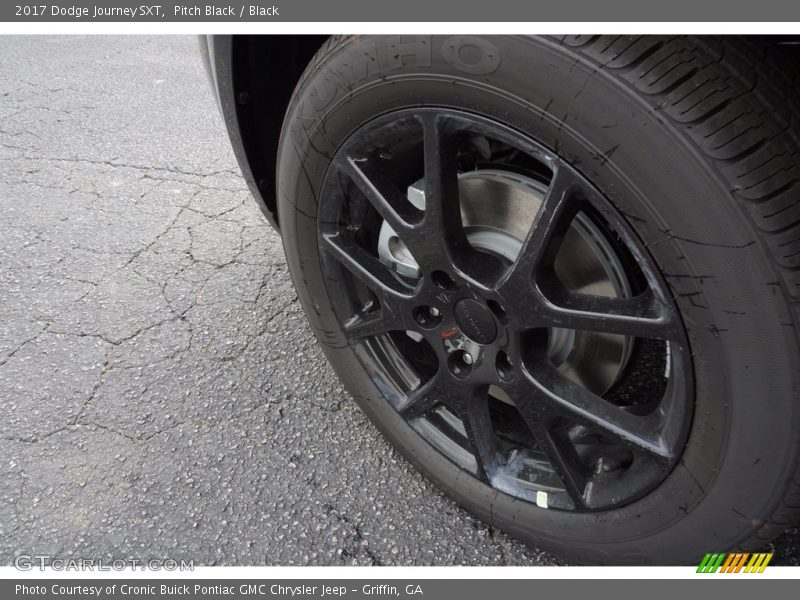 Pitch Black / Black 2017 Dodge Journey SXT