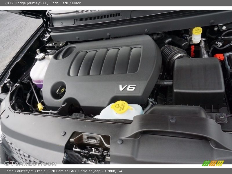 Pitch Black / Black 2017 Dodge Journey SXT