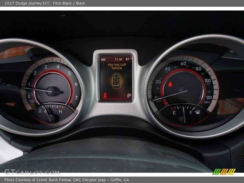 Pitch Black / Black 2017 Dodge Journey SXT