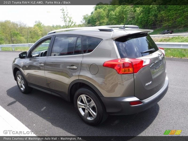 Pyrite Mica / Black 2015 Toyota RAV4 XLE AWD