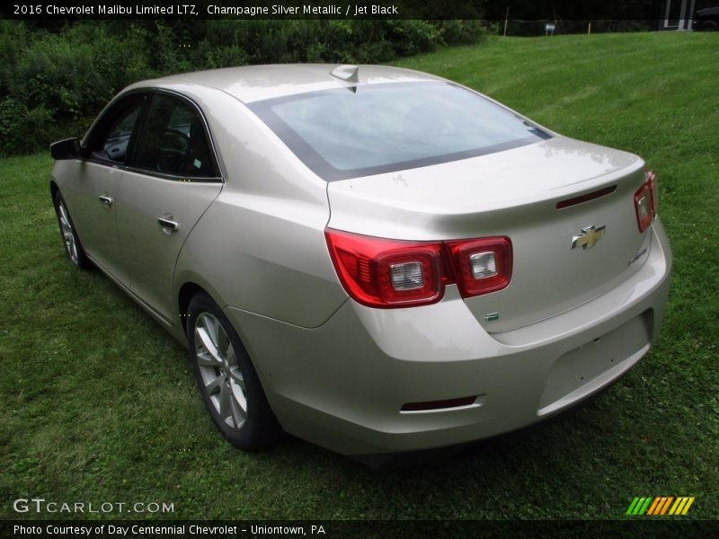 Champagne Silver Metallic / Jet Black 2016 Chevrolet Malibu Limited LTZ