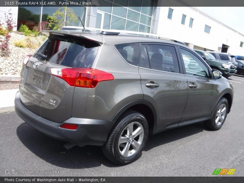 Pyrite Mica / Black 2015 Toyota RAV4 XLE AWD