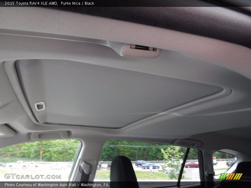 Pyrite Mica / Black 2015 Toyota RAV4 XLE AWD
